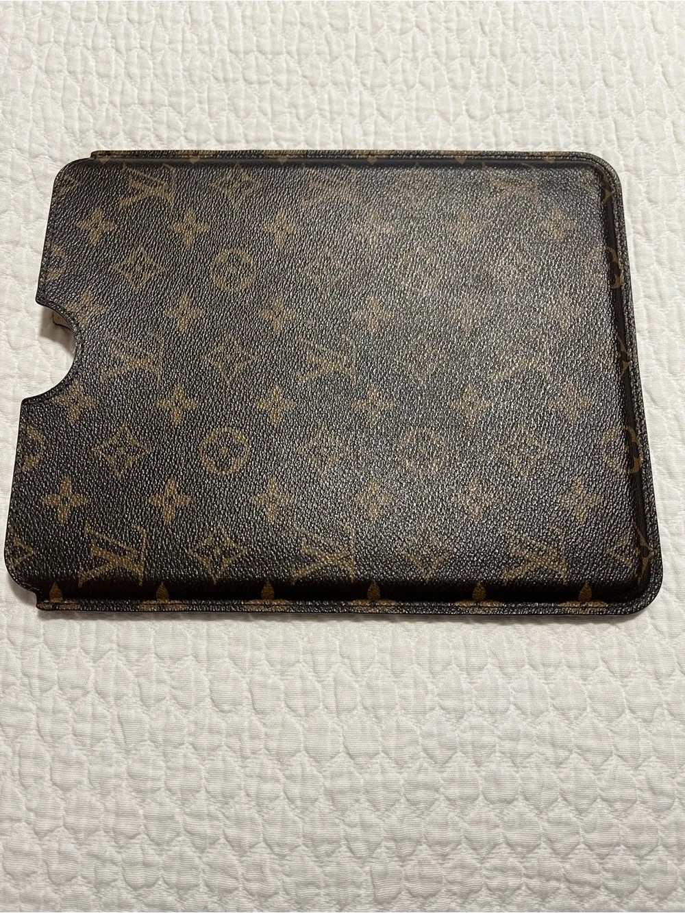 Louis Vuitton Brown Monogram Tablet Sleeve